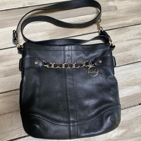 Coach Leather Crossbody ⛓ - Picture 2 of 9